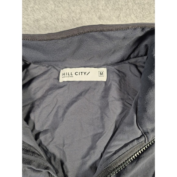Hill City Insulated Full Zip Light Run Jacket Navy/Black Men's Medium Huckberry - Picture 2 of 7